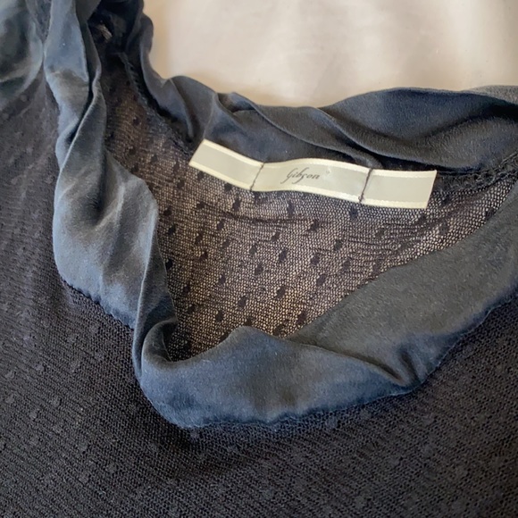 Gibson sheer mesh lace top - Picture 2 of 2